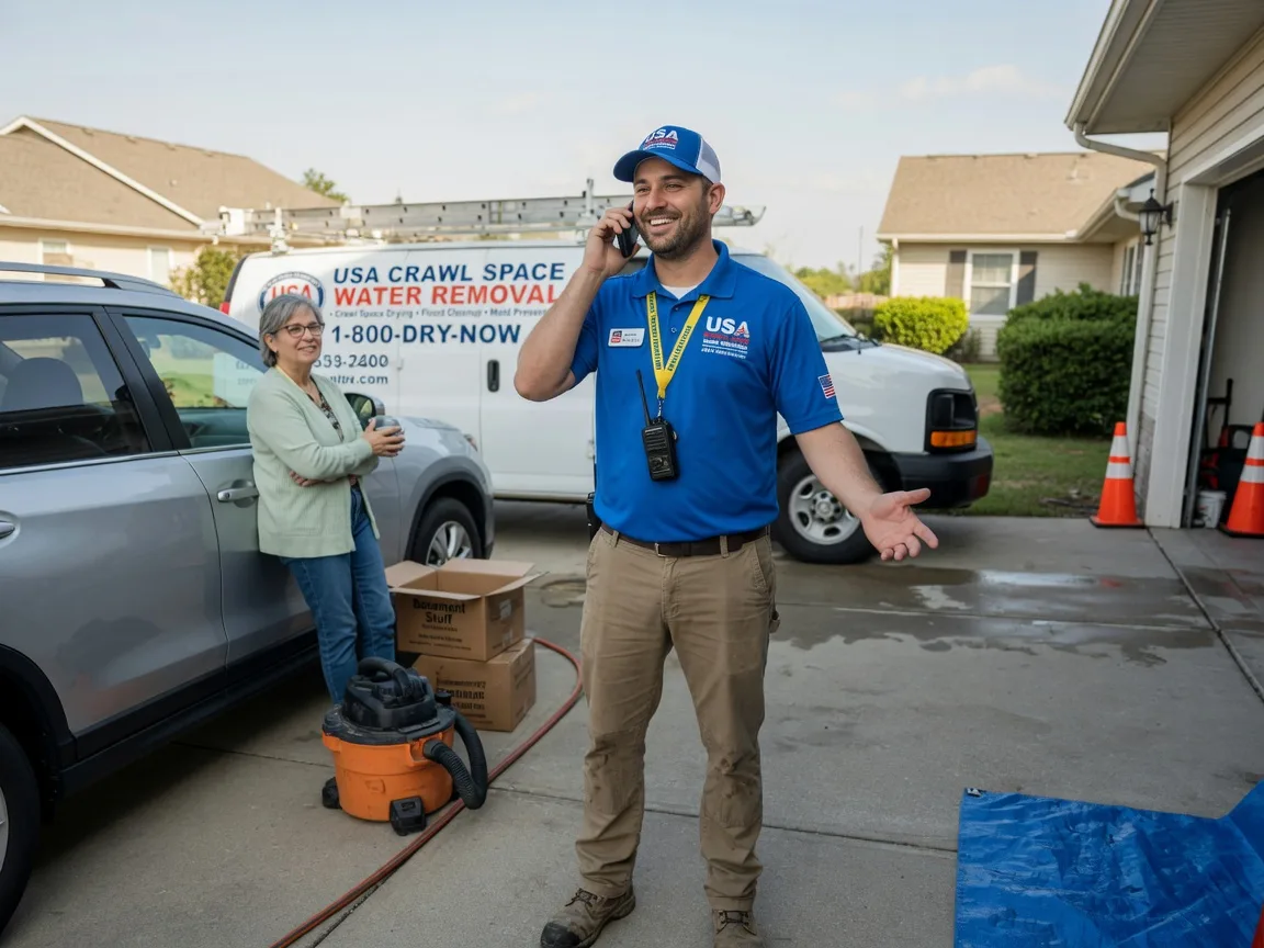 Crawl Space Water Removal Whitefield, OK FAQs